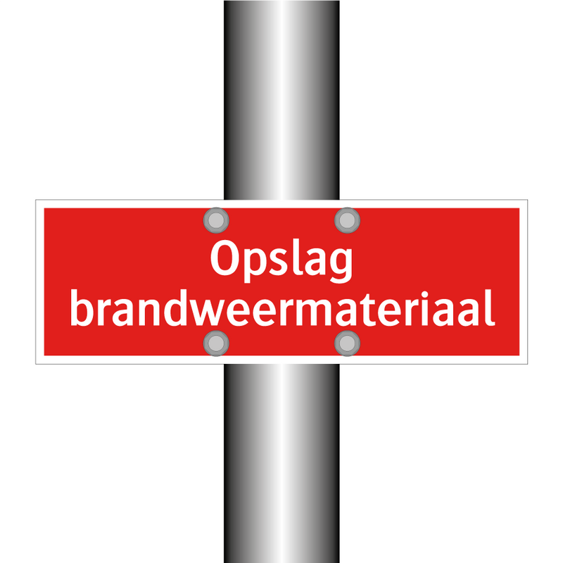 Opslag brandweermateriaal