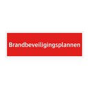 Brandbeveiligingsplannen
