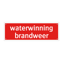 waterwinning brandweer