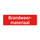 Brandweer- materiaal