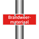 Brandweer- materiaal