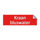 Kraan bluswater