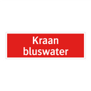 Kraan bluswater