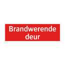 Brandwerende deur