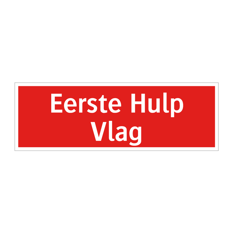 Eerste Hulp Vlag