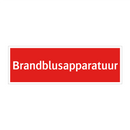 Brandblusapparatuur
