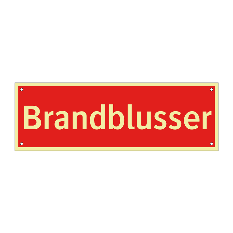 Brandblusser