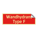 Wandhydrant Type F