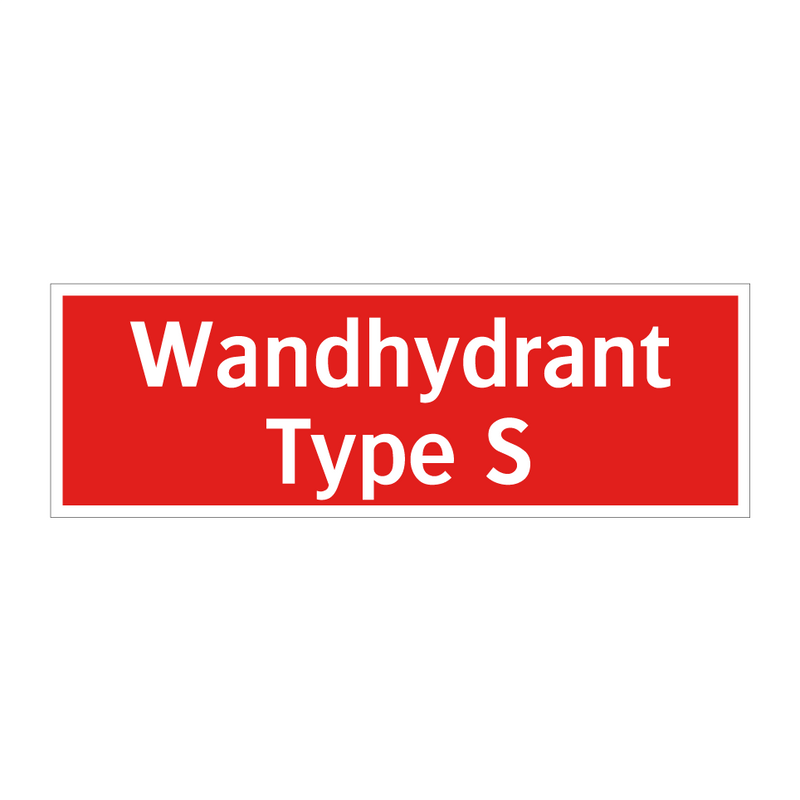 Wandhydrant Type S