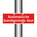 Automatische brandwerende deur