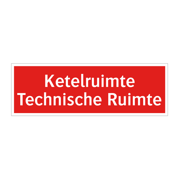 Ketelruimte Technische Ruimte