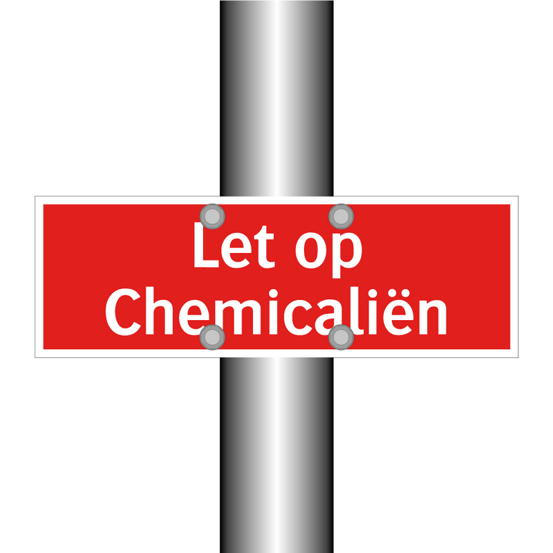 Let op Chemicaliën