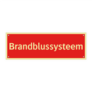 Brandblussysteem