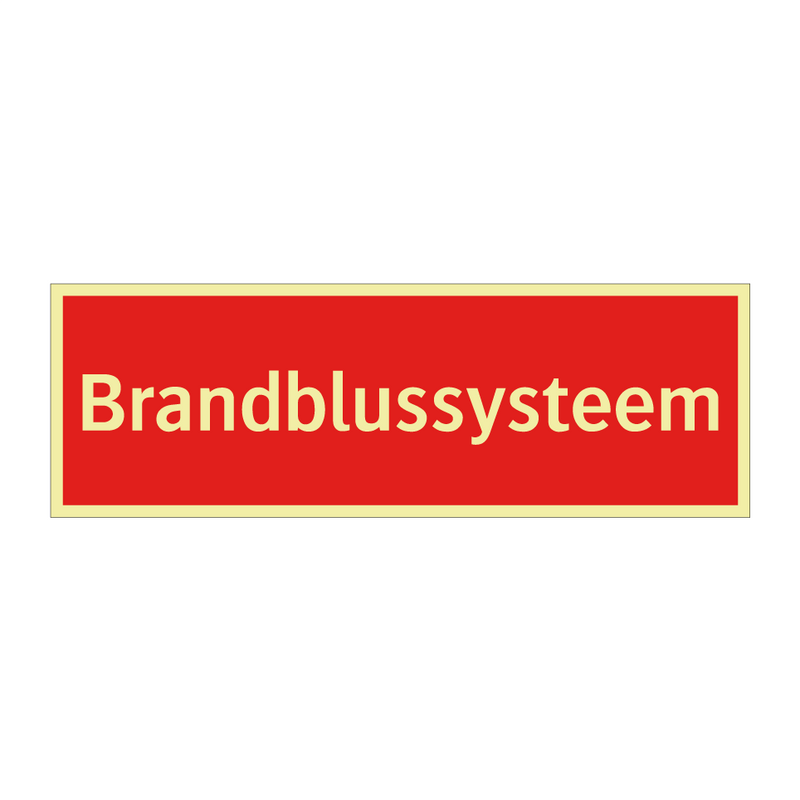 Brandblussysteem