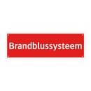 Brandblussysteem