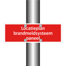 Locatieplan brandmeldsysteem paneel