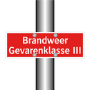 Brandweer Gevarenklasse III
