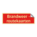 Brandweer - routekaarten