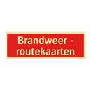 Brandweer - routekaarten