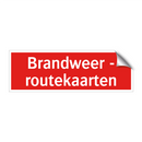 Brandweer - routekaarten