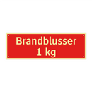 Brandblusser 1 kg