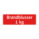 Brandblusser 1 kg