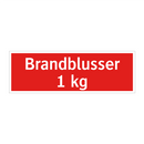 Brandblusser 1 kg