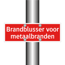 Brandblusser voor metaalbranden