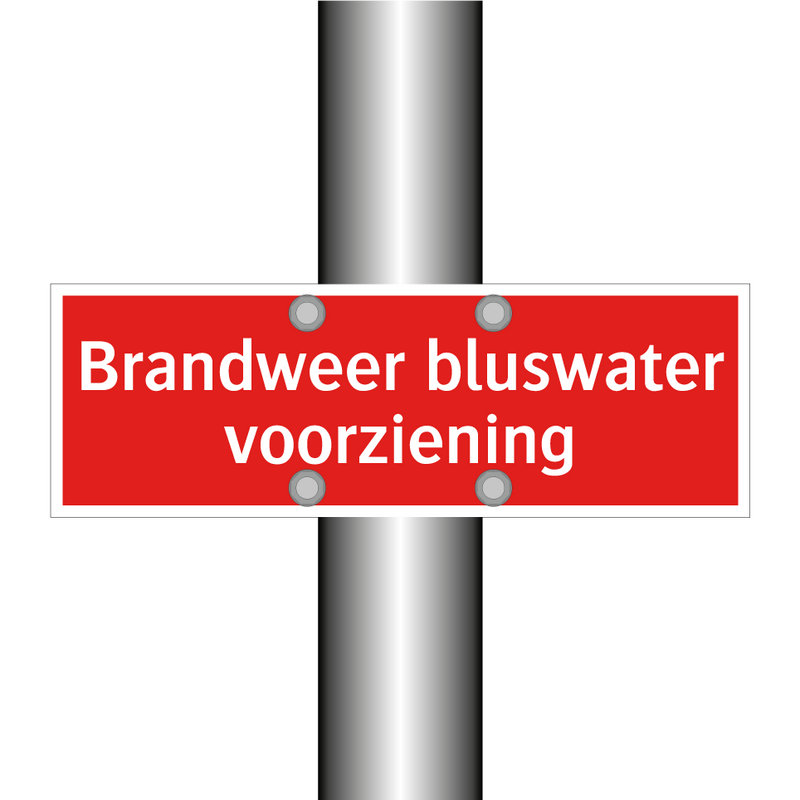 Brandweer bluswater voorziening