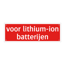 voor lithium-ion batterijen