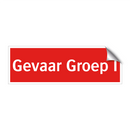Gevaar Groep I