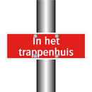 in het trappenhuis