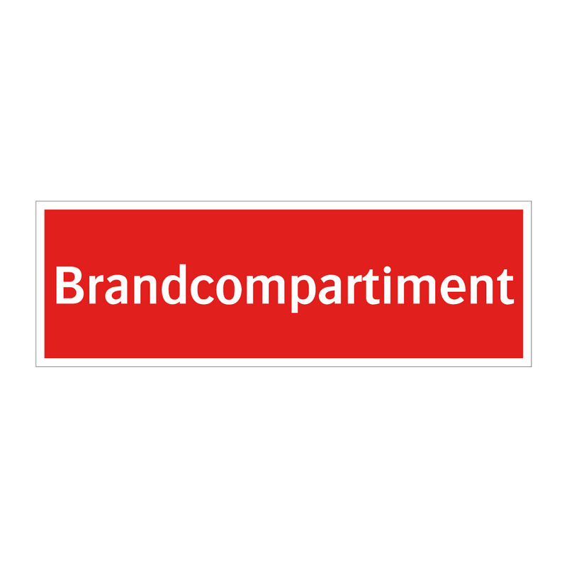 Brandcompartiment