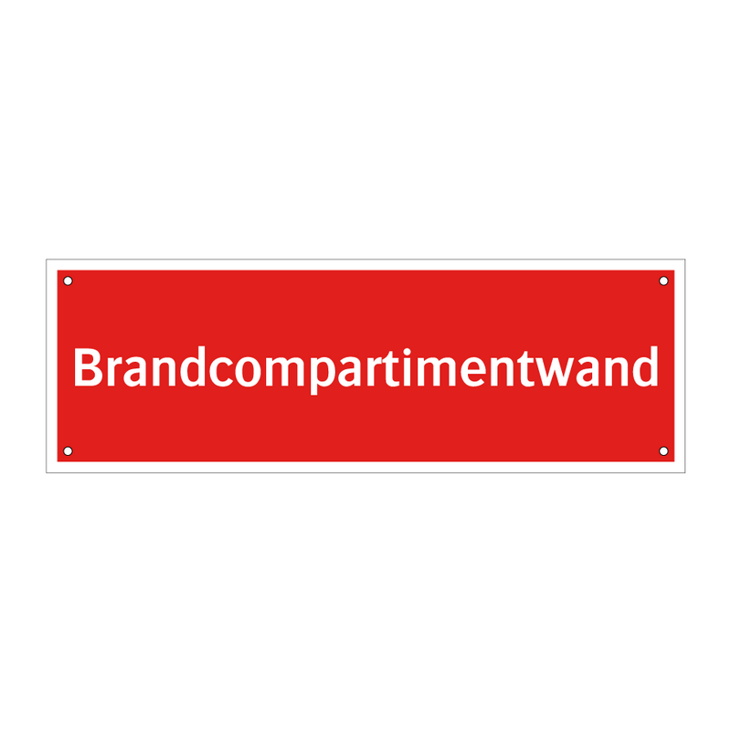 Brandcompartimentwand