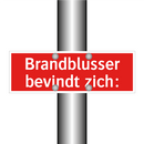 Brandblusser bevindt zich: