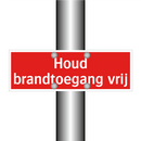 Houd brandtoegang vrij