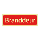 Branddeur