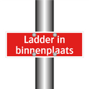 Ladder in binnenplaats