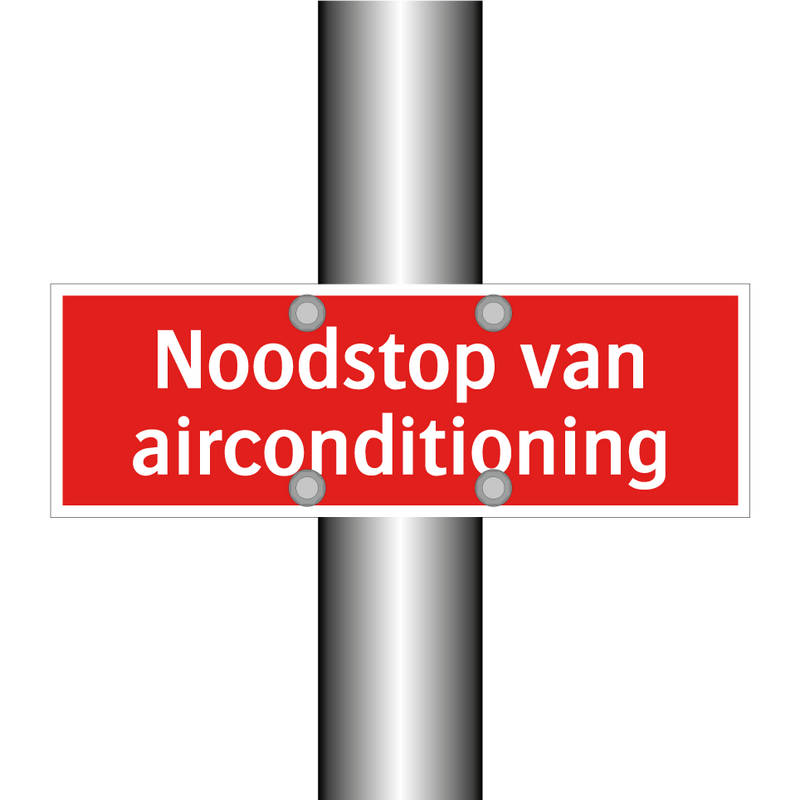 Noodstop van airconditioning
