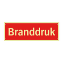 Branddruk