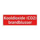 Kooldioxide (CO2) brandblusser