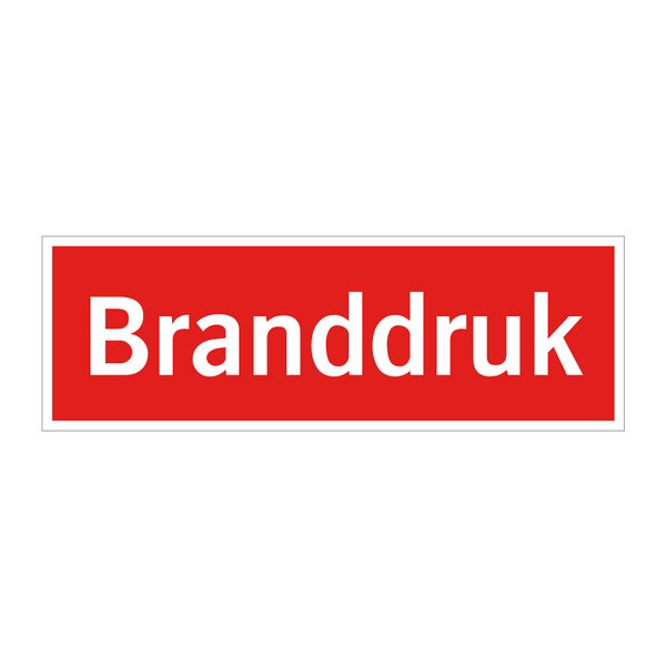 Branddruk