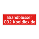 Brandblusser CO2 Kooldioxide