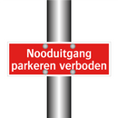 Nooduitgang parkeren verboden