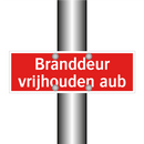 Branddeur vrijhouden aub