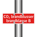 CO₂ brandblusser brandklasse B