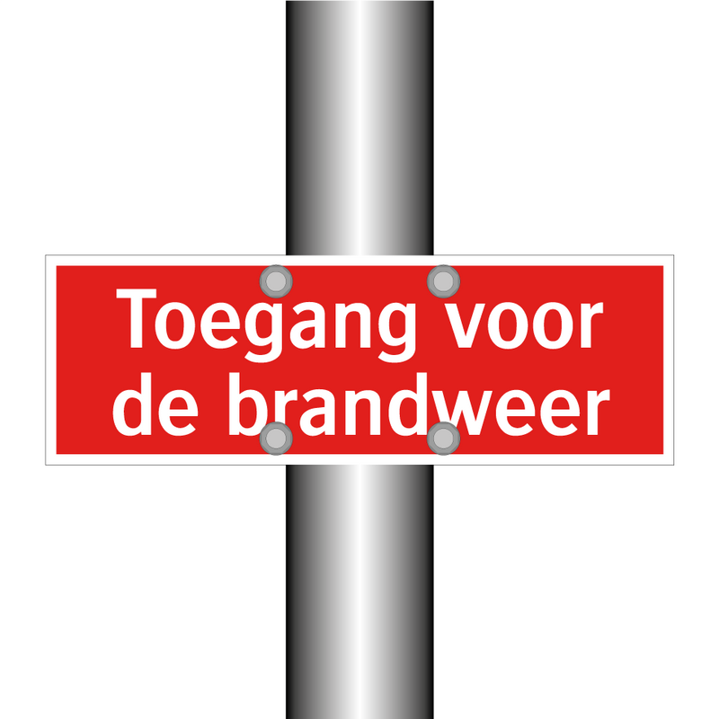 Toegang voor de brandweer