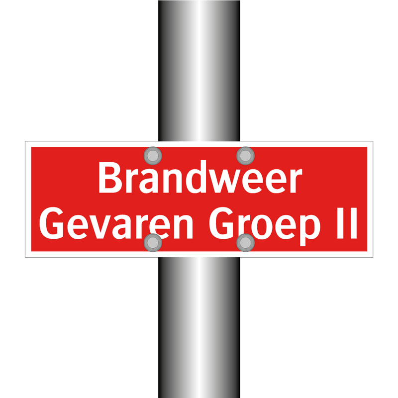 Brandweer Gevaren Groep II