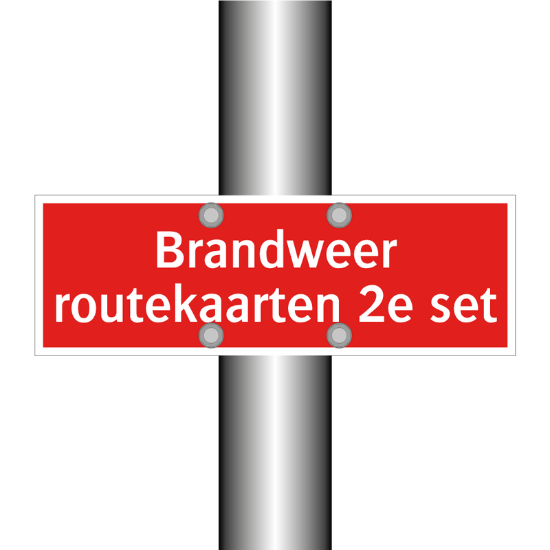Brandweer routekaarten 2e set