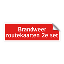 Brandweer routekaarten 2e set